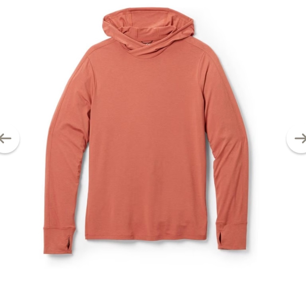 Men’s Sahara Shade Hoodie red river clay  size medium